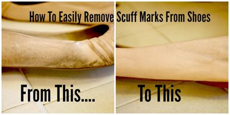 how to clean scuff marks off shoes